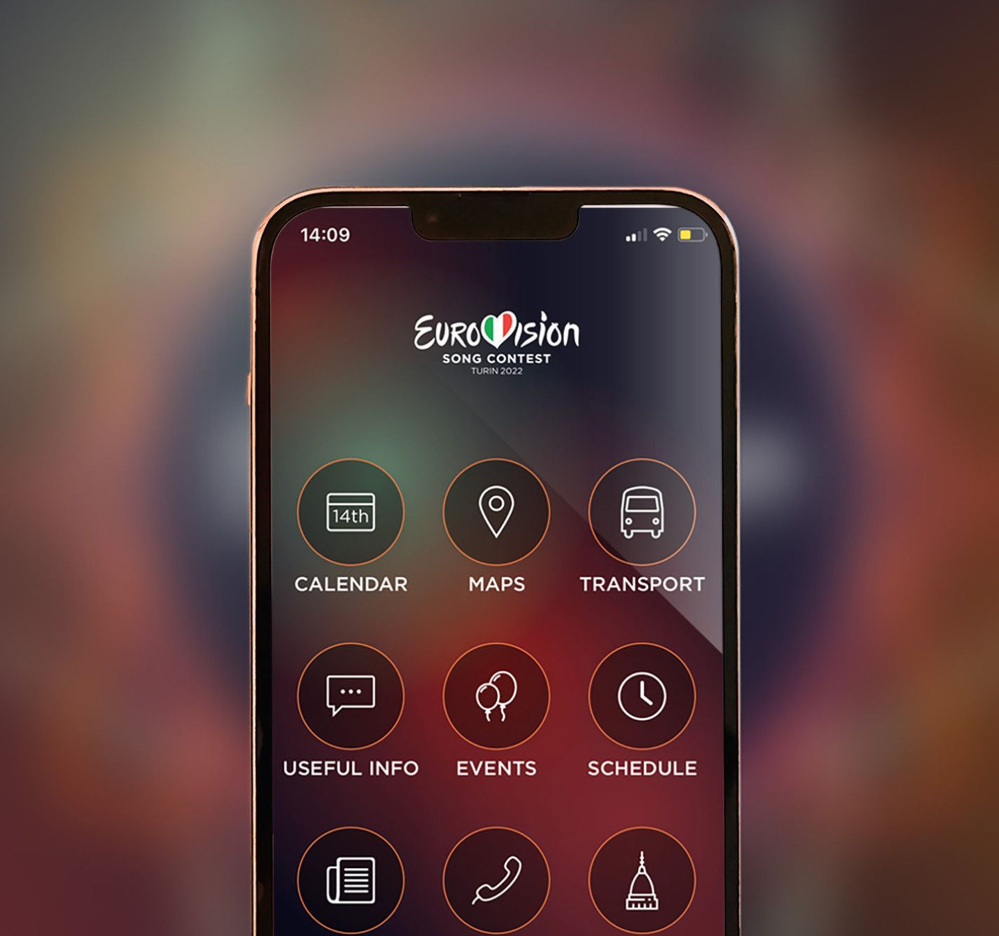 Produktionsappen till Eurovision 2022 Eurovision Song Contest 2022